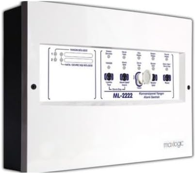 Maxlogic ML-2228/M Konvansiyonel Yangın Alarm Santralı, 8 Bölge, Marin Sertifikalı