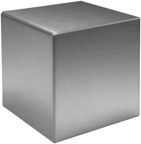 99.99% Pure Tungsten Cube, 5-30mm High Density Metal Block, Pure Metal High Density Element, for Science Element Collections DIY Gifts Teacher Science Creative Gift(15x15x15mm)