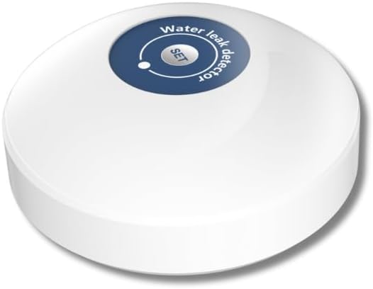 WiFi Su Baskını Sensörü - Dahili Alarmlı ( Tuya, Smart Life Uyumlu ) ( WSB-01 )
