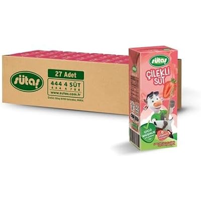 sütas Strawberry Milk 200 ml 27 pieces