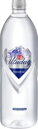 Uludağ Premium Su, 1 Litre Pet Şişe, 12'li Paket