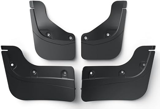 (4'lü Set) T Parts Model Y 2025+ Juniper Çamur Paçalığı, ön & Arka, 4 Parça, Siyah, Kolay Montaj, Darbe ve Çamur Koruması, Abs Çamur Paçalığı