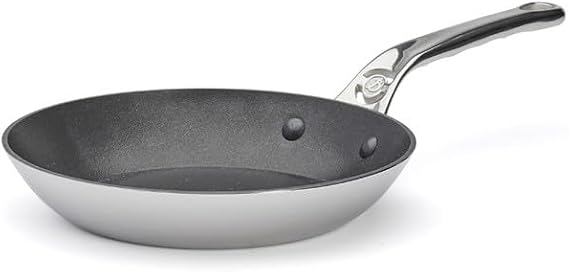de Buyer - Antihaftbeschichtete Edelstahlpfanne AFFINITY - 20 cm - 3718.20 Silber