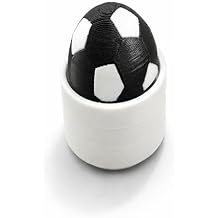 3D Baskı Fidget Clicker Stres Oyuncağı, Basmalı Anti Stres Oyuncak, Futbol, Basketbol ve Çiçek Model Seçenekleri (Siyah Beyaz)