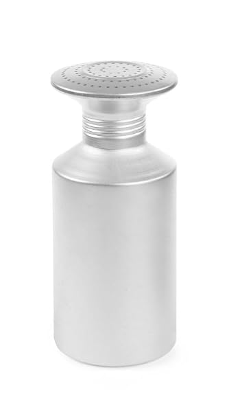 HENDI Salzstreuer mit Schraubkappe großes Fassungsvermögen Gewürzstreuer Pfefferstreuer ø80x(H)195mm Aluminium