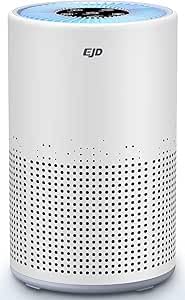 Air Purifier for Bedroom Home,Quiet H13 HEPA Air Cleaner with 3-stage Filter,3 Speed,12db Sleep Mode for Tackles Pollen, Dust, Pet Dander, Odour, Smoke,VOCs