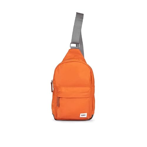 Roka London Willesden B Sustainable Crossbody Burnt Orange Nylon,S