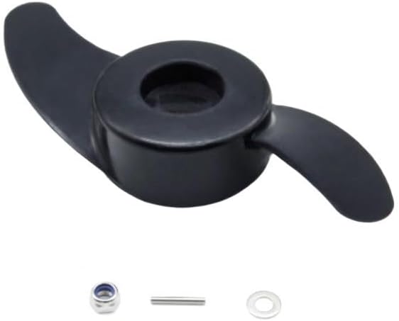 Plastic Trolling Motor Propeller Designed for SUNELEXE Savylor Marina Watersnake Electric Outboard Motors 26 30 40 48lb X90 X120 (A)