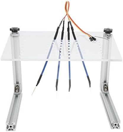 BDM Frame Holder Silver LED BDM Frame Mount Multifunction ECU Programming Tool with 4 Probe Pins for Vehicles