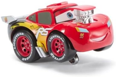 Lightning McQueen Push & Go Talking Car, Disney Pixar Cars, 6"