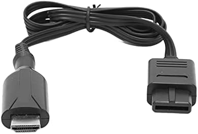 Game Console Adapter Cable, HD Video Converter with Power Cord for N64, for Ngc, for Snes to HD Multimedia Interface