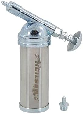 80cc Small MINI Compact Grease Gun 2 NOZZLES 0.6MM Stainless Steel for Lubricant Application