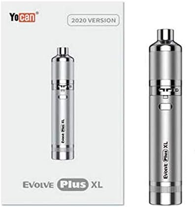 Yocan Evolve Plus XL Dab Pen, Wax & Concentrate Vaporizer, Updated 2021 Version (Silver)
