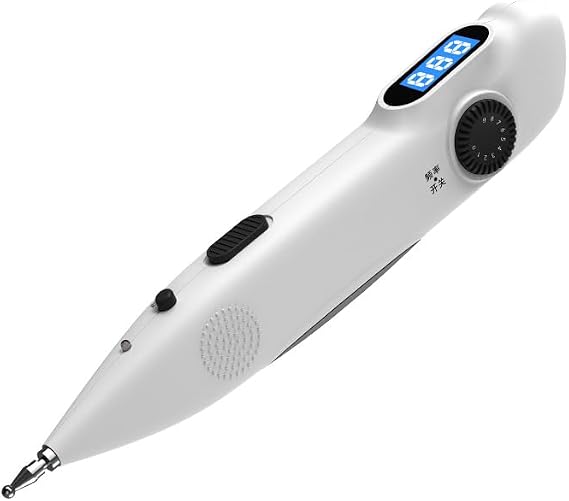 Portable Laser Acupuncture Pen With Digital Display Electro Acupuncture Point Muscle Stimulator Device Gifts for Parents [Energy Class A]