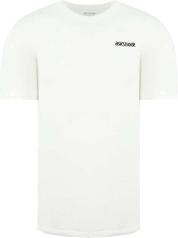 ASICS Mens Onitsuka Tiger T-Shirt Branded Performance Top White 2191A105 102