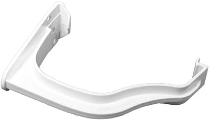 Pack of 3 X Polypipe Ogee ROG09 Extra Capacity Gutter Fascia Bracket 130 x 70mm (Black)