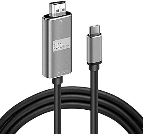 Daytona HC-01 Type-C to 4K Ultra Full HD HDMI USB-C Tak Çalıştır Macbookile ipadile telefon ile uyumlu Görüntü Aktarım Kablosu-1.8m