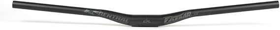 Renthal FatBar Lite 35 Handlebar - Aluminum, 20mm, 760mm, 35mm, Black, V3
