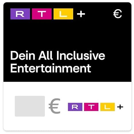 RTL + Voucher Card – for Germany – by Email