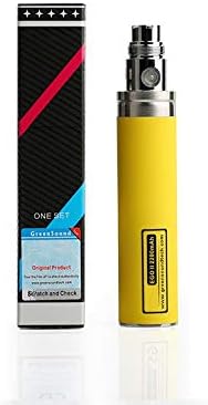 GS Ego II 2200mah Huge Battery Edition 510 Nicotine Free Empty Device (Yellow)