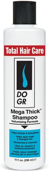 DOO GRO MEGA THICK SHAMPOO10 OZ/with a comb