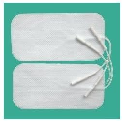 4 x TENS PADS LABOUR MATERNITY, BACK, NECK, SHOULDER PAIN PADS FOR TENS MACHINE PAIN RELIEF (1 X PACK) LARGE 100 X 50 10 X 5 replacements ELLE, Femme. Lady, Boots, Babi, Obi, Lloyds and Neurotrac