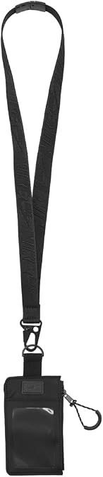 Nike Tech Statement Zip Wallet Lanyard Black/Black NS2022-013