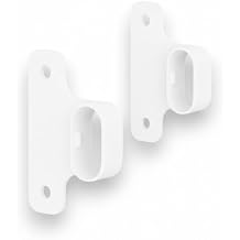 Clothes Rail Brackets Compatible with IKEA PAX Komplement (White)