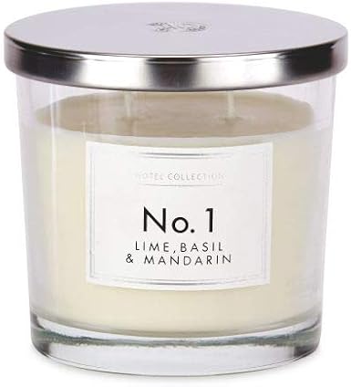 Hotel Collection Lime, Basil & Mandarin Candle 140g