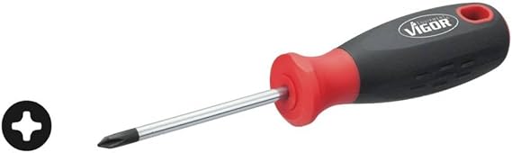Vigor V1703 Phillips-Recess Screwdriver, 18 cm