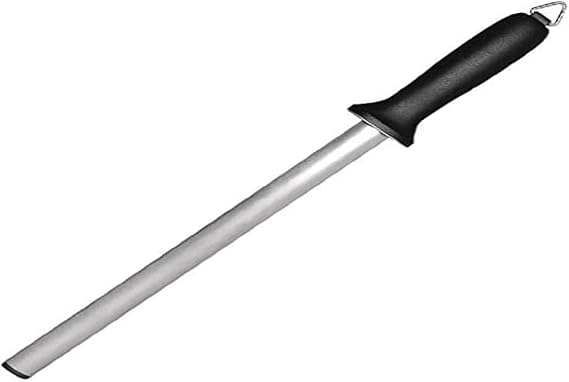 Vogue D161 Diamond Sharpening Steel, Oval, 12"
