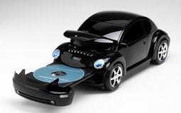 Radyolu Araba Şeklinde CD çalar - SİYAH renk WD3A - Digitel Technology Ltd için üretilmiştir - *Not: Bu bir VW Beetle arabası değildir