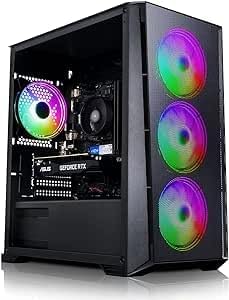 Custom Built Gaming PC - Intel Core i7, Nvidia GeForce RTX 2060, 24GB RAM, 1TB SSD, Windows 11 Pro