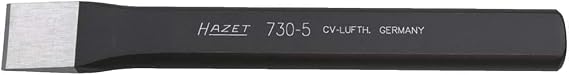 HAZET 730-5 175 mm Flat Chisel - Immersion Lacquered