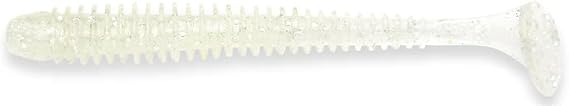 Keitech Swing Impact 3" #370S Clear Silver Glow Silikon Yem