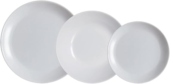 Luminarc Diwali Granit Opal Tableware Microwave Safe Refrigerator Tempered Glass Extra Resistant