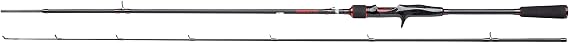 Abu Garcia Vendetta V3 Casting Rod - Bait Cast Lure Fishing Rod - Pike, Perch and Zander Fishing, Black