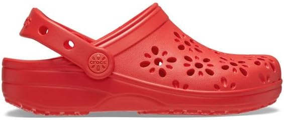 Crocs Unisex Kids Classic Floral Cut Out Clog TClog