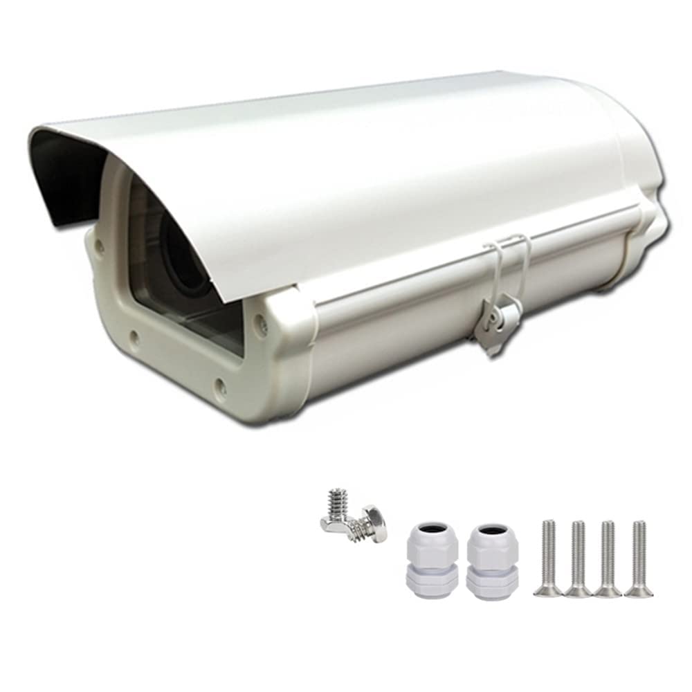CTXSumTec CCTV Security Housing Aluminum Indoor Outdoor Camera Box Heavy Duty Weatherproof Junction Box Shell for Surveillance CCTV Surveillance Cameras System