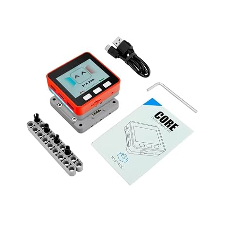 Official M5Stack FIRE IoT Development Kit PSRAM V2.7 | ESP32 IoTコントローラー、2インチタッチディスプレイ、8M PSRAM、16Mフラッシュ、3つのグローブポート、Wi-Fi、Type-C、工業用フルカバーケース。