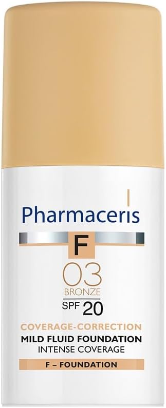 Intense Coverage MILD Fluid Foundation SPF 20 Bronze (30 ml)