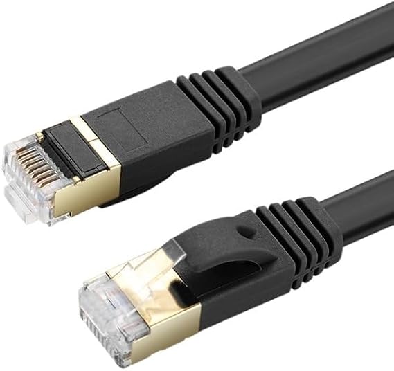 CAT6 イーサネットネットワークケーブル UTP RJ45 ラウンドフラットツイストペアパッチコードコンピュータ PC インターネットルーター 10 メートル 15J,30m