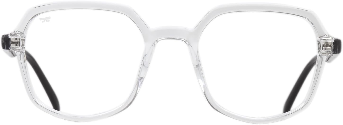Olivewing Blue Light Blocker Relaxing Computer Glasses | Young Adult | Male Female Unisex | Geometric Full Frame Grilamide TR90 | Blue Light, UV, Anti-Glare Filter OLW 1801-0106