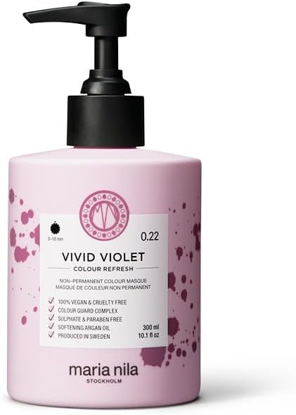 Maria Nila Color Refresh Vivid Violet – Refreshes Deep Violet Tones