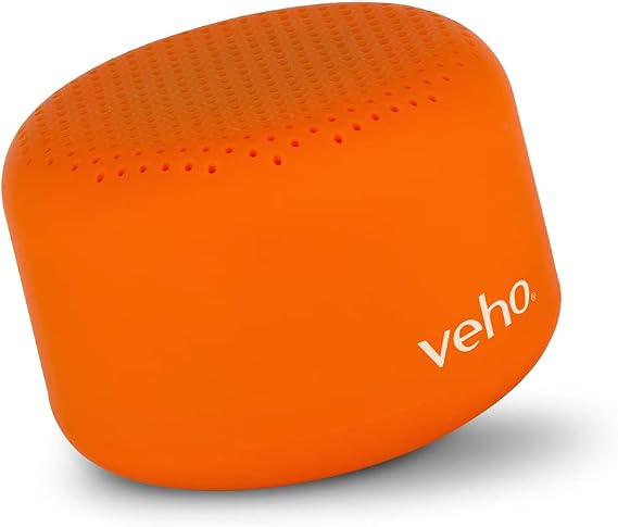 Veho M3 Bluetooth Wireless Speaker | Portable | V5.0 Bluetooth | Travel Speaker | 3.5mm Wired Connectivity | Orange | (VSS-603-M3-O)