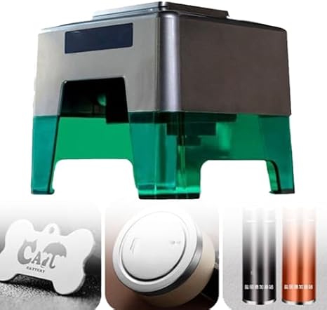 Laser Engraving Machine, Wireless Control for Precise Engraving on Business Logos, ID Tags, and DIY Birthday Gifts, Compact and Efficient