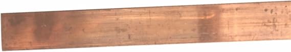 flat sheet 2pc T2 Cu Metal Copper Bar Plate 99% Copper Strip 1.5mm x 10mm x 250mm square materials