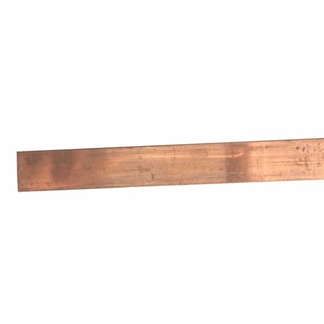 Pure Copper Sheet 1pc 99% Purity Copper Strip T2 Cu Metal Copper Bar Plate 2mm x 10mm x 250mm