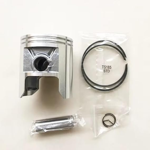For Suzuki TS185 185cc TS 185 Motorbike STD +50 Bore Size 64mm Pin 16mm Motorcycle Engine Parts Piston Ring Kit Motorcycle parts(Only Rings 64mm)