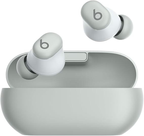 Beats Solo Buds - Kablosuz Bluetooth Kulak İçi Kulaklık | 18 Saat Pil Ömrü | Apple ve Android Uyumluluğu | Dahili Mikrofon - Fırtına Grisi